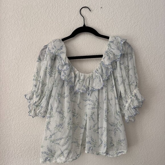 Doen Floral Blouse - Picture 2 of 3